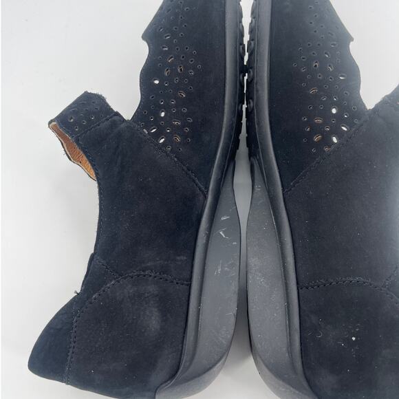 Mobil's Mephisto Mary Jane Orthopedic Nubuck Womens Shoes Sz 8.5 Black France - Picture 8 of 11